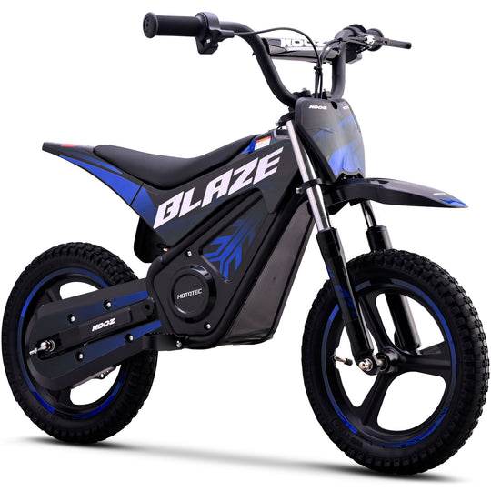 MotoTec 36v 350w Blaze Electric Dirt Bike - Recreational Off-Road Use Only