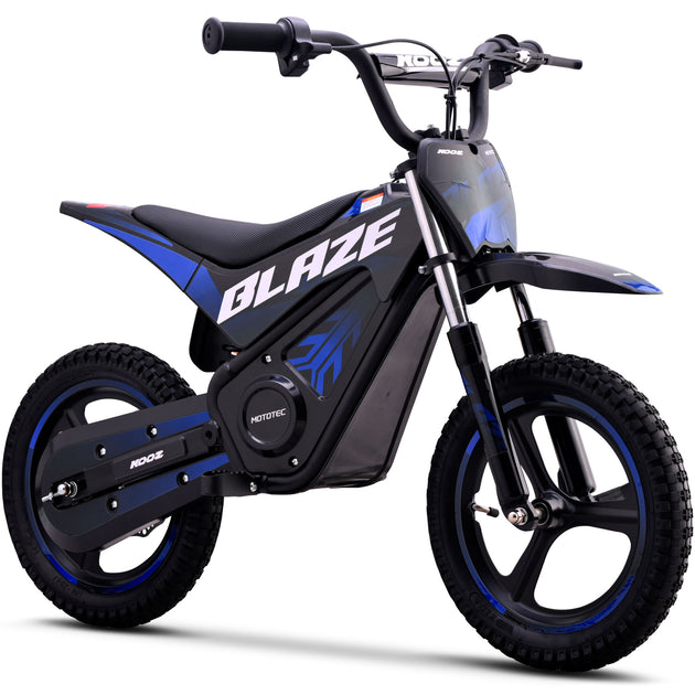 MotoTec 36v 350w Blaze Electric Dirt Bike - Recreational Off-Road Use Only