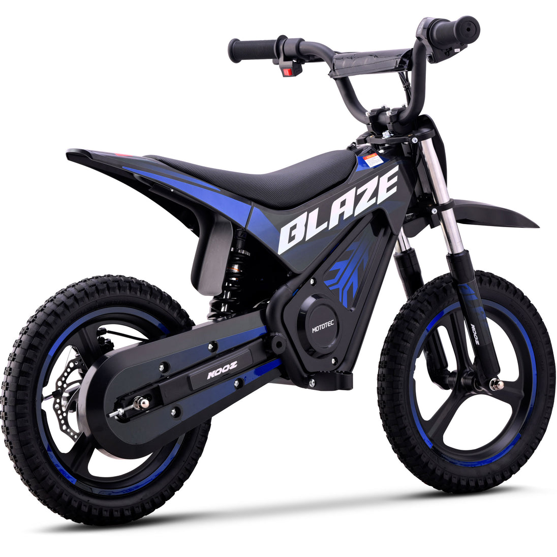 MotoTec 36v 350w Blaze Electric Dirt Bike - Recreational Off-Road Use Only