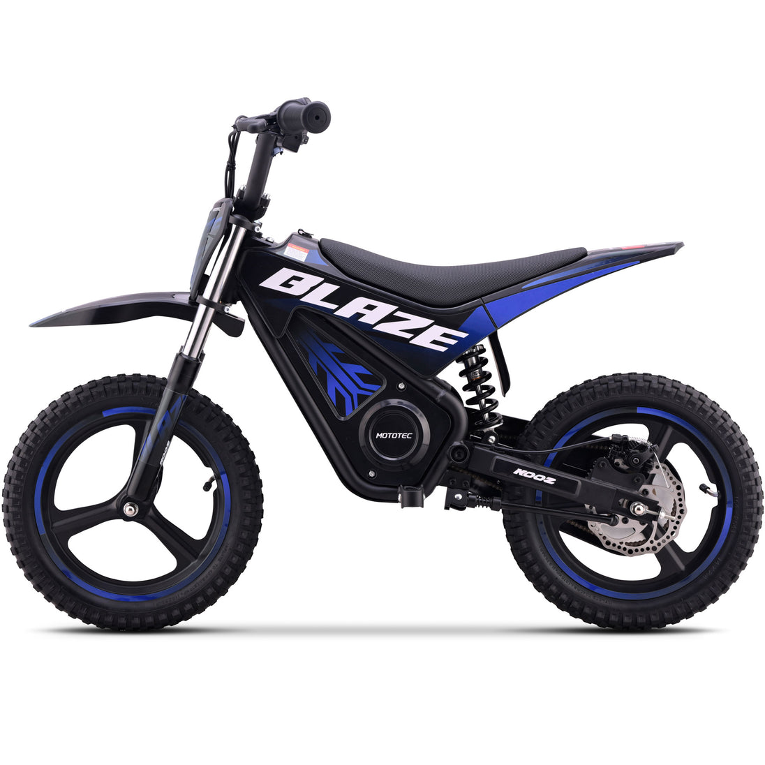 MotoTec 36v 350w Blaze Electric Dirt Bike - Recreational Off-Road Use Only