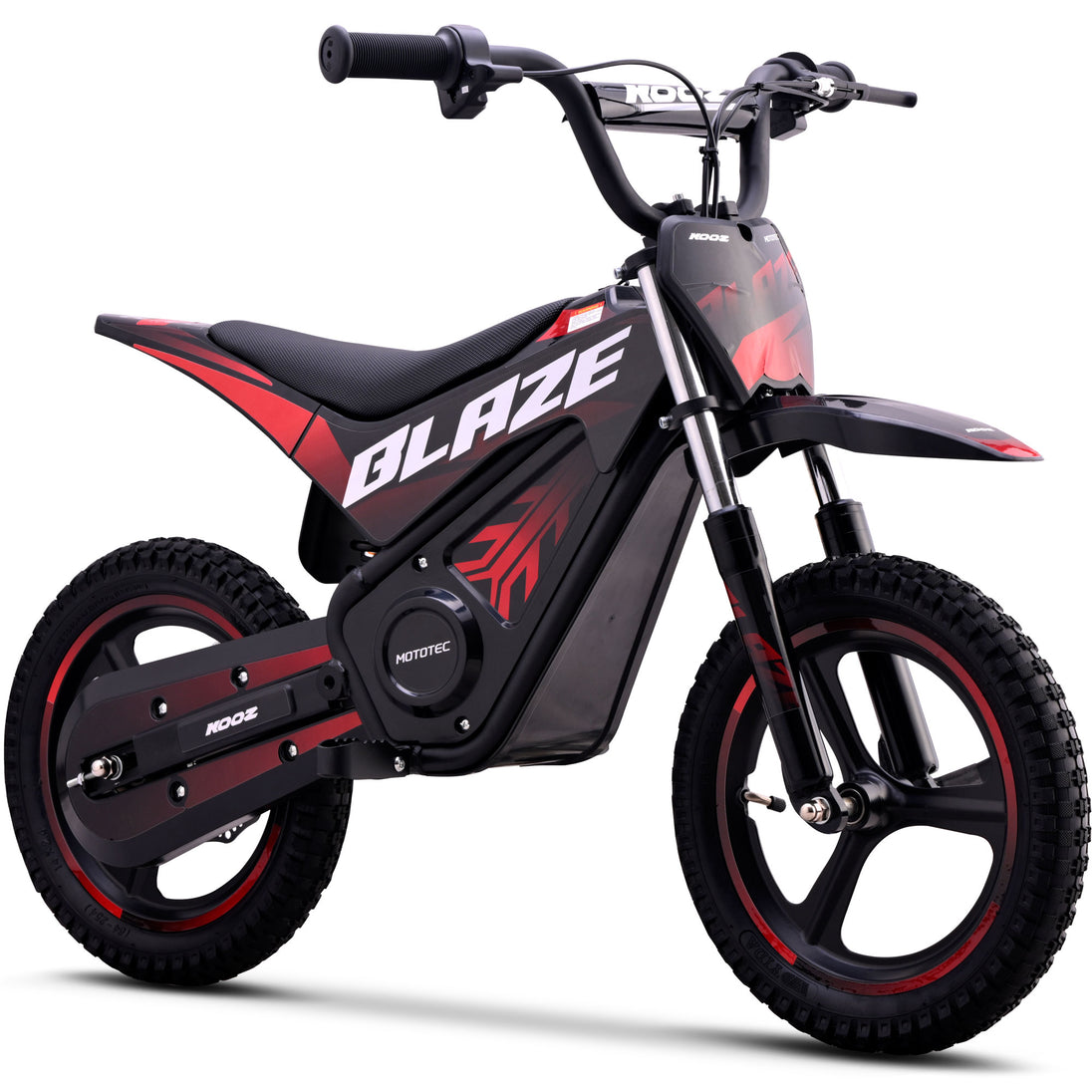 MotoTec 36v 350w Blaze Electric Dirt Bike - Recreational Off-Road Use Only