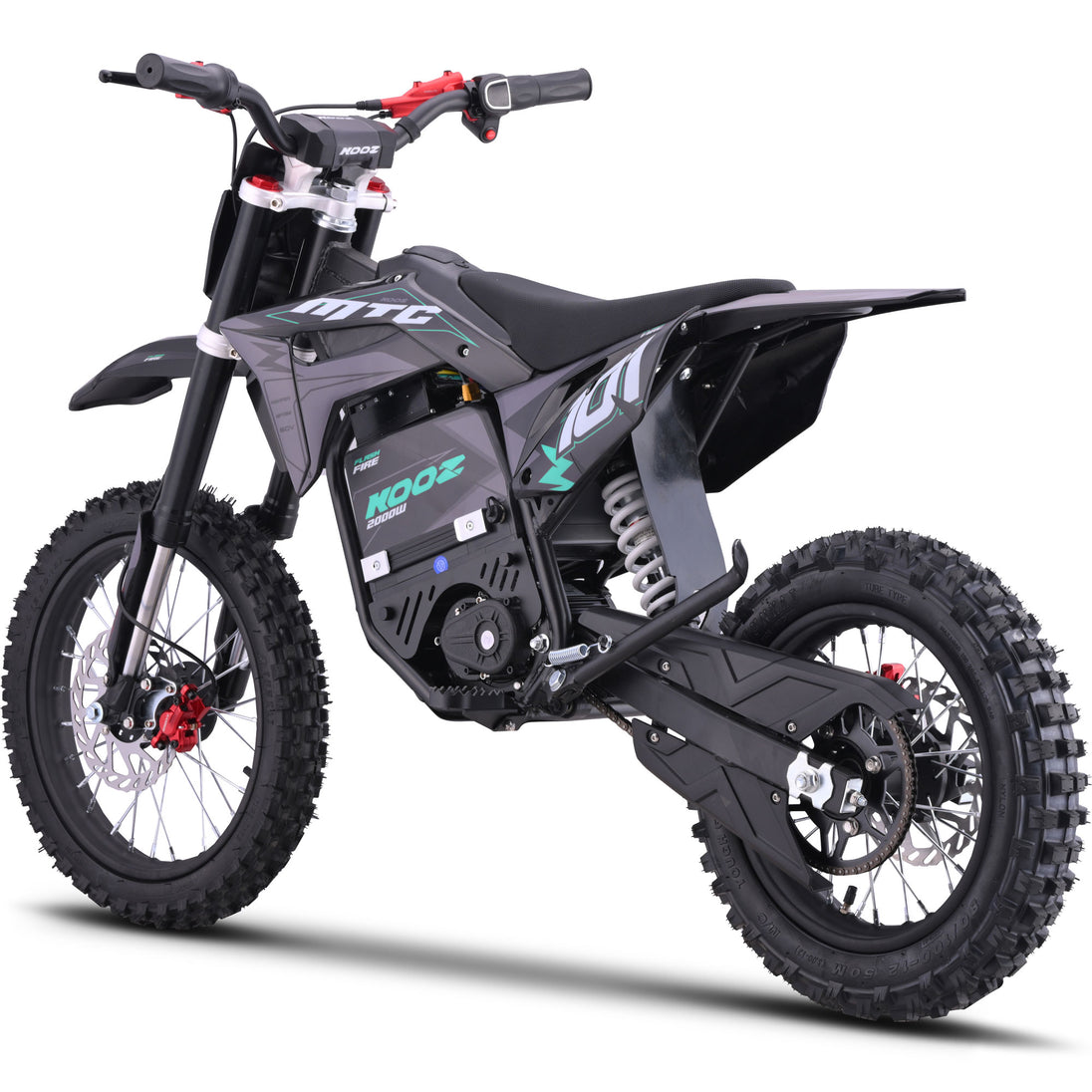 MotoTec 60v 2000w Pro Electric Dirt Bike Lithium (HP115E) - Recreational Off-Road Use Only