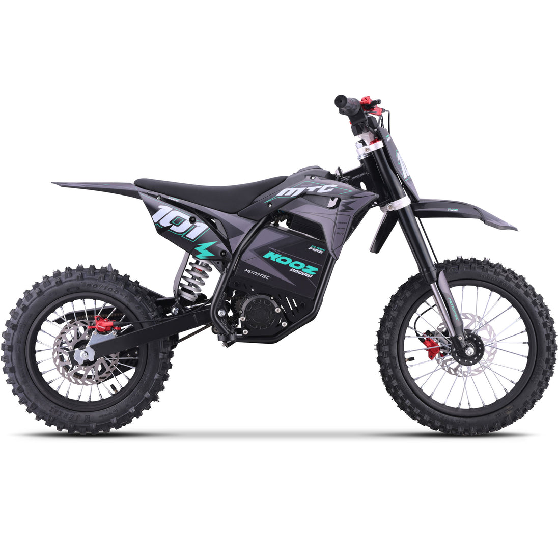 MotoTec 60v 2000w Pro Electric Dirt Bike Lithium (HP115E) - Recreational Off-Road Use Only