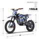 MotoTec 60v 2000w Pro Electric Dirt Bike Lithium (HP115E) - Recreational Off-Road Use Only