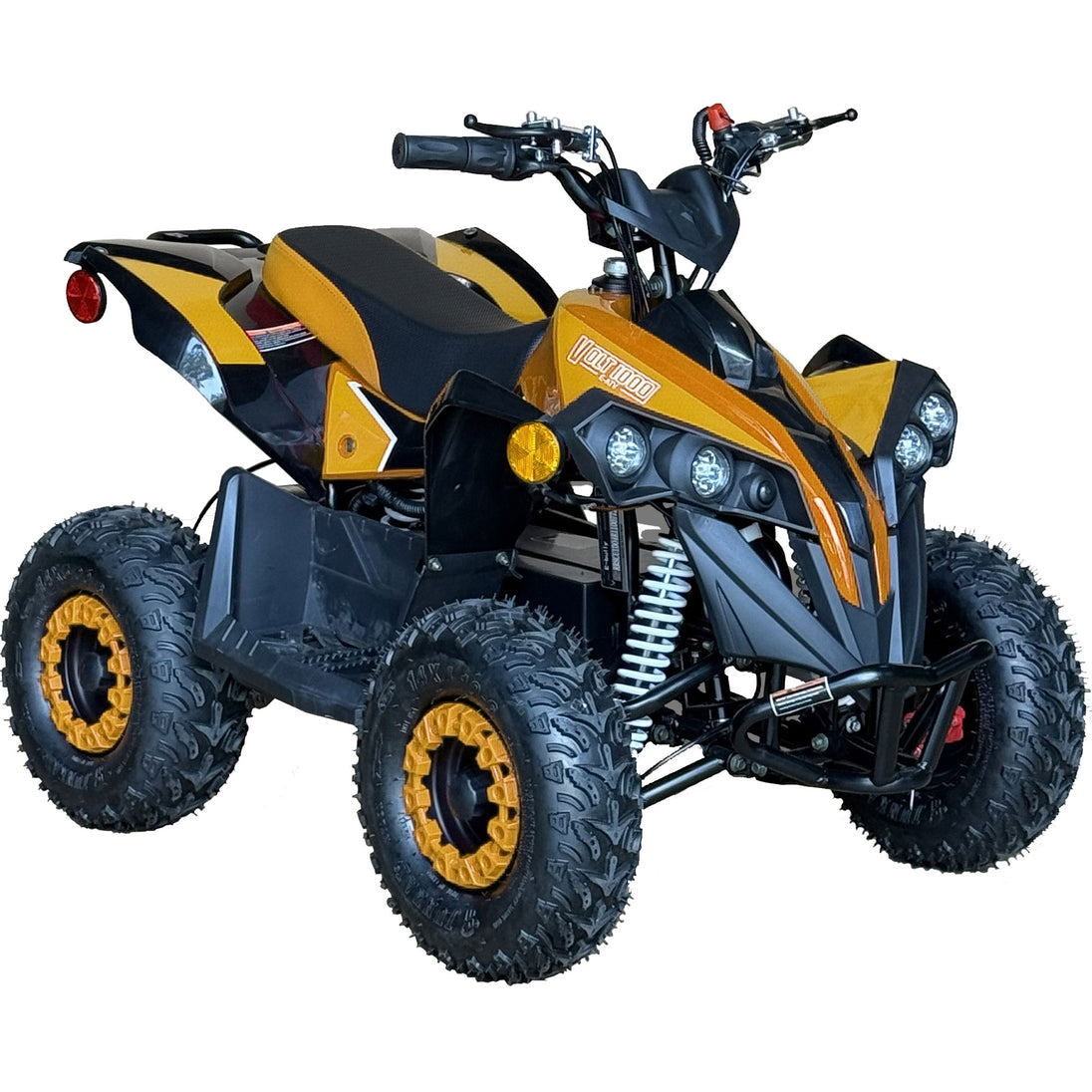 MotoTec E-Bully 36v 1000w ATV Orange