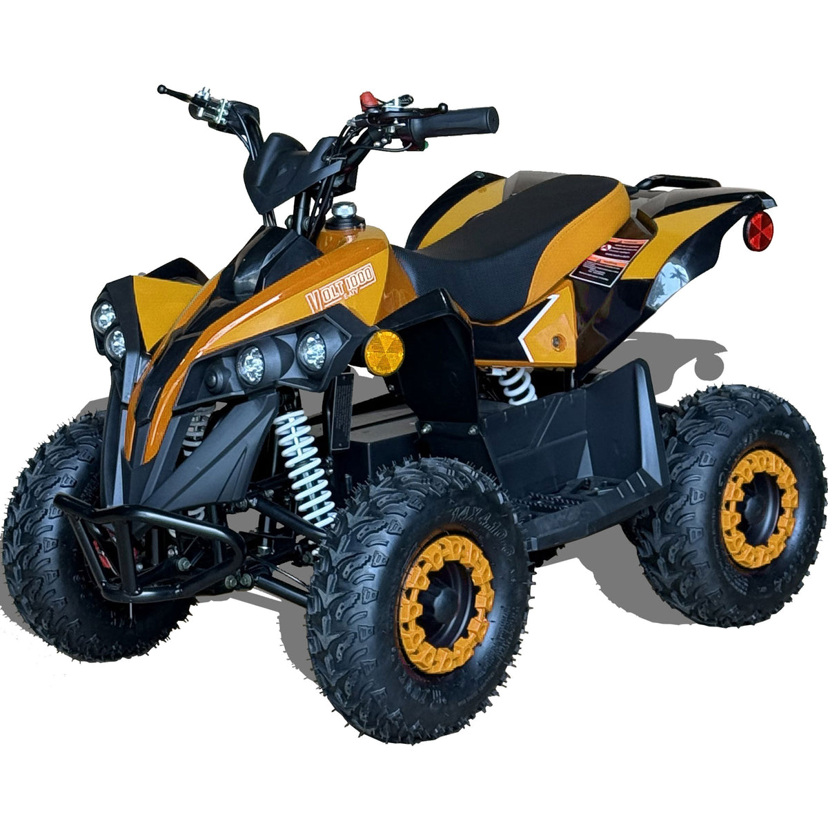 MotoTec E-Bully 36v 1000w ATV Orange