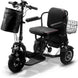 MotoTec Folding Mobility Electric Trike 48v 1000w Dual Motor Lithium