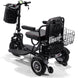 MotoTec Folding Mobility Electric Trike 48v 1000w Dual Motor Lithium