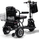 MotoTec Folding Mobility Electric Trike 48v 1000w Dual Motor Lithium