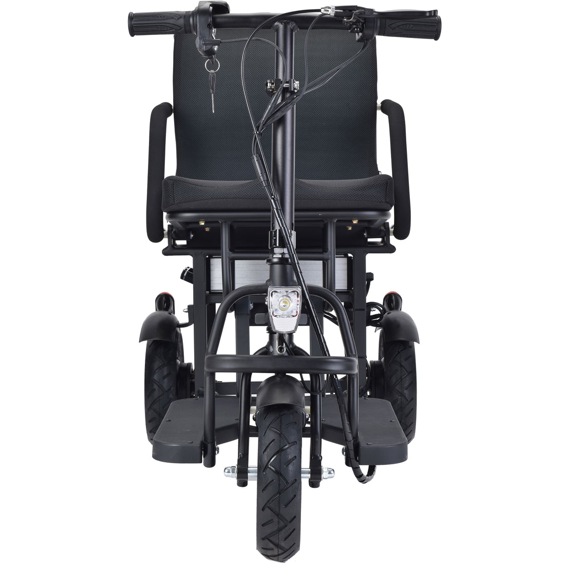 MotoTec Folding Mobility Electric Trike 48v 700w Dual Motor Lithium