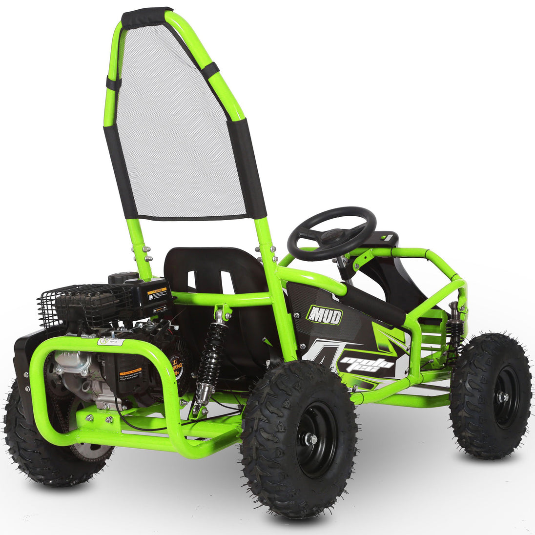 MotoTec Mud Monster 98cc Go Kart Full Suspension