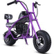 MotoTec 49cc Gas Mini Chopper V2 Purple