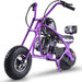 MotoTec 49cc Gas Mini Chopper V2 Purple