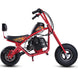 MotoTec 49cc Gas Mini Chopper V2 Red