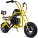 MotoTec 49cc Gas Mini Chopper V2 Yellow