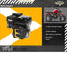 MotoTec 200cc 6.5HP Trailcross Gas Powered Mini Bike - Recreational Off-Road Use Only