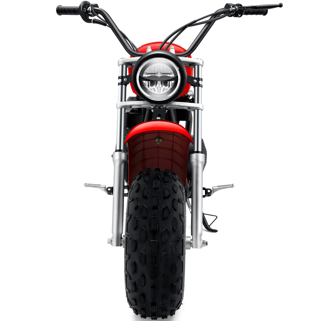 MotoTec 200cc 6.5HP Trailcross Gas Powered Mini Bike - Recreational Off-Road Use Only