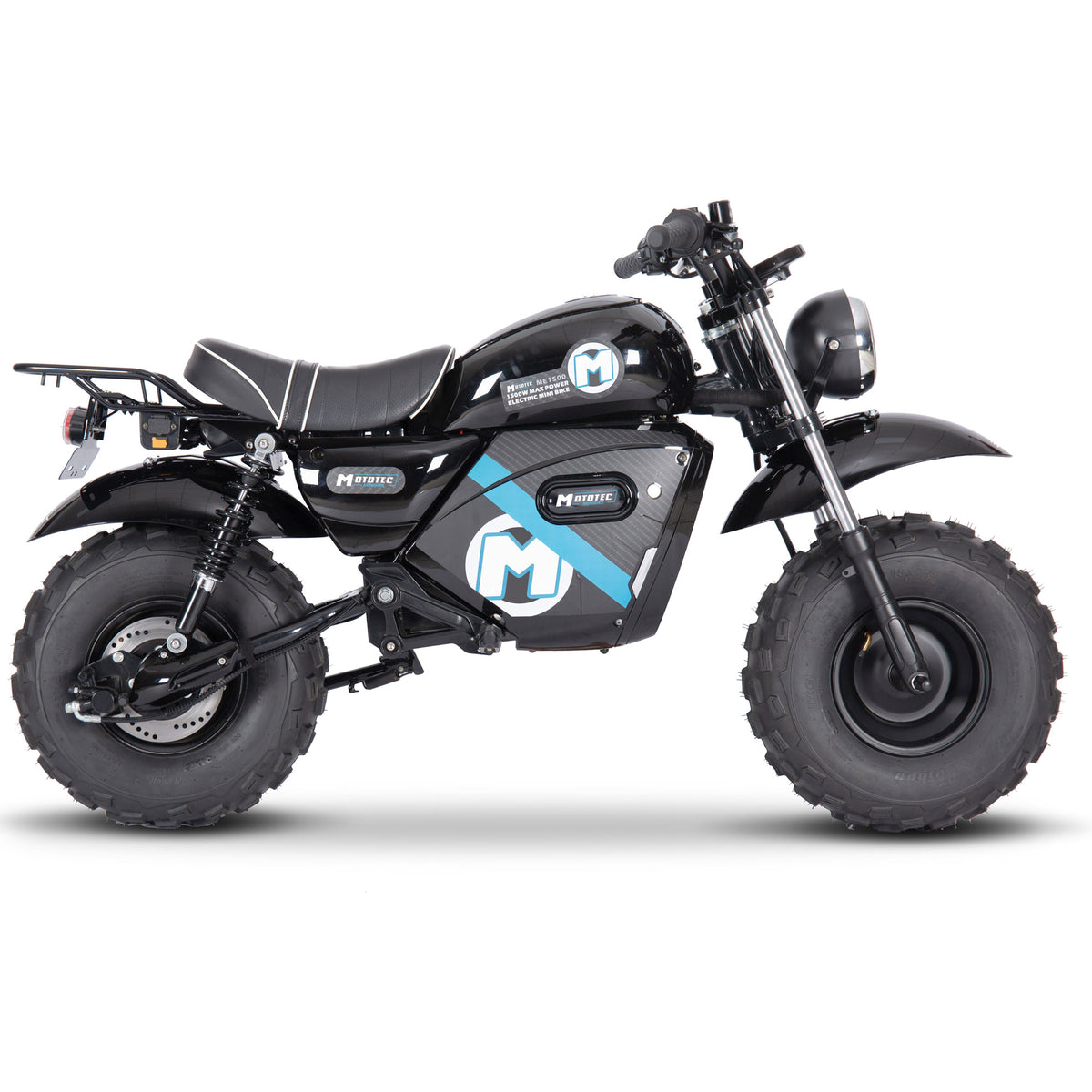 MotoTec 60v 1500w Electric Powered Mini Bike Lithium