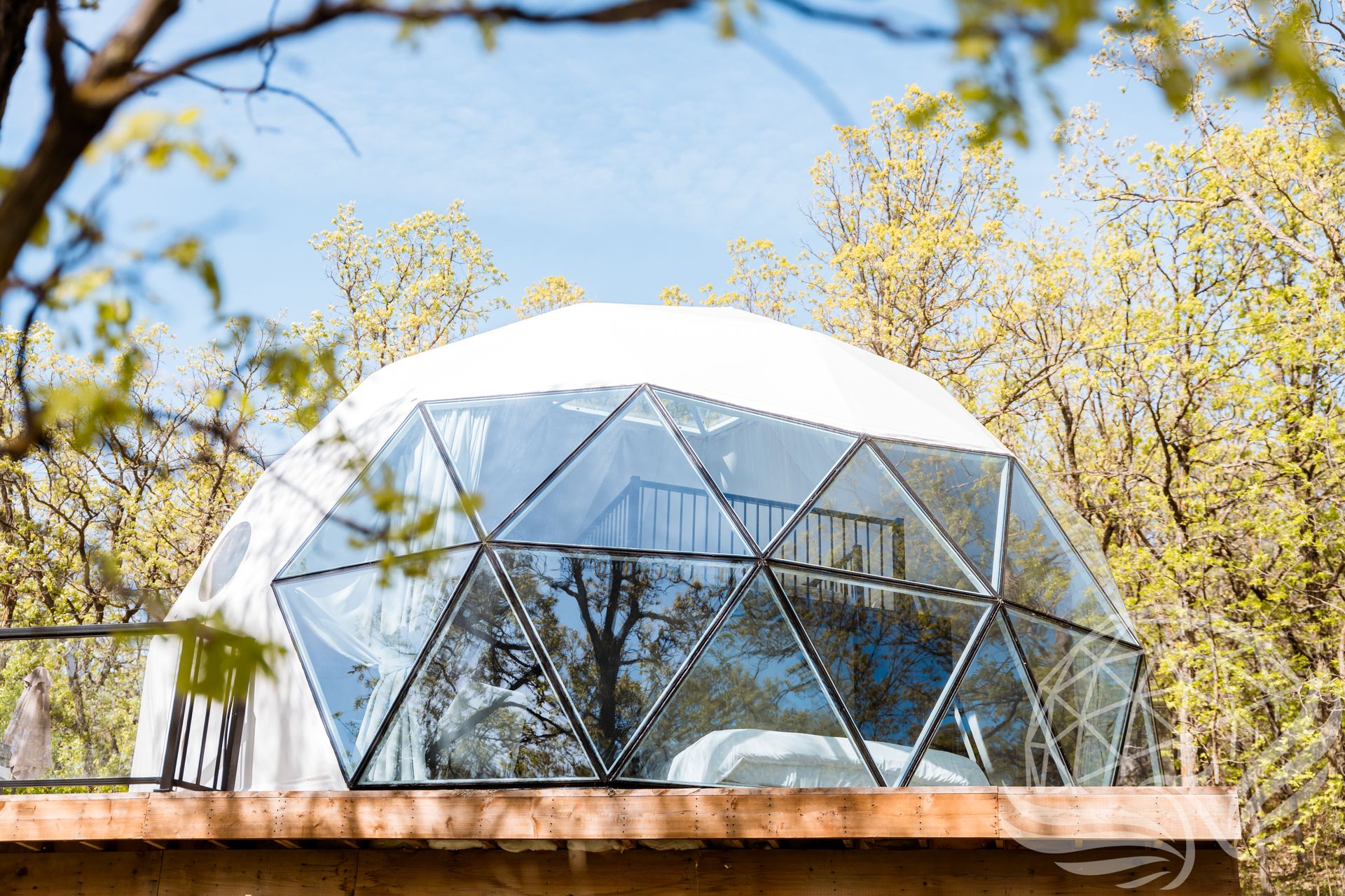 Phoenix Domes Hybrid Double Pane Glass Panorama Window Upgrade