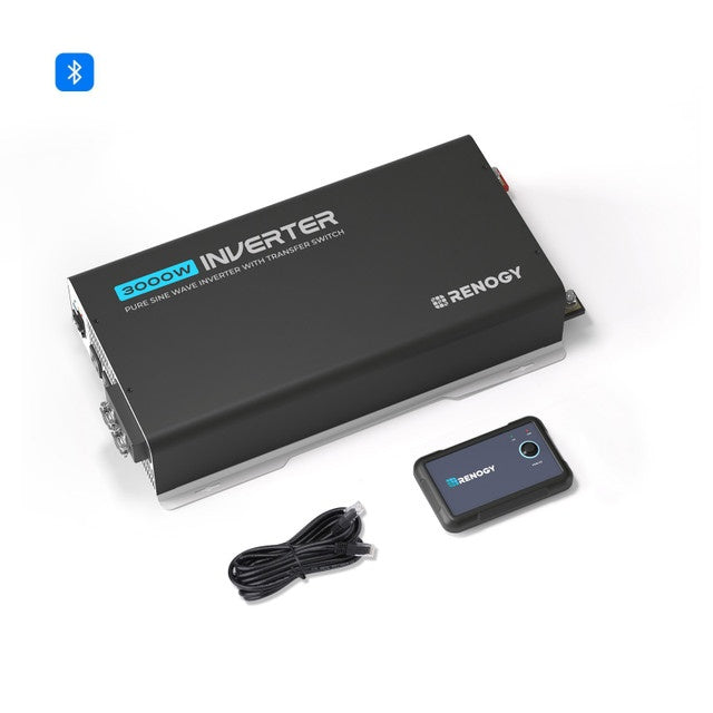 Renogy 12V Pure Sine Wave Inverter with UPS Transfer Switch
