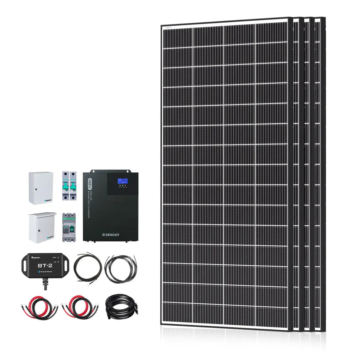 Renogy Complete Solar Kit with 9.6kWh Batteries