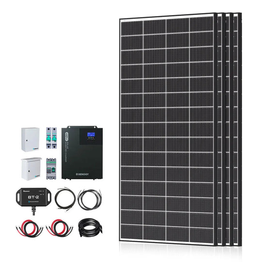 Renogy Complete Solar Kit with 9.6kWh Batteries