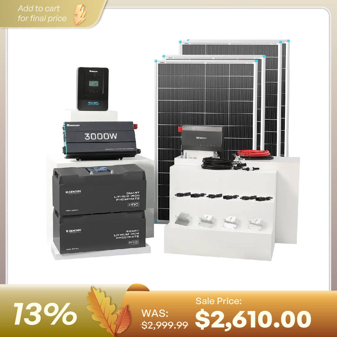 Renogy Workshop Solution 5.12kWh