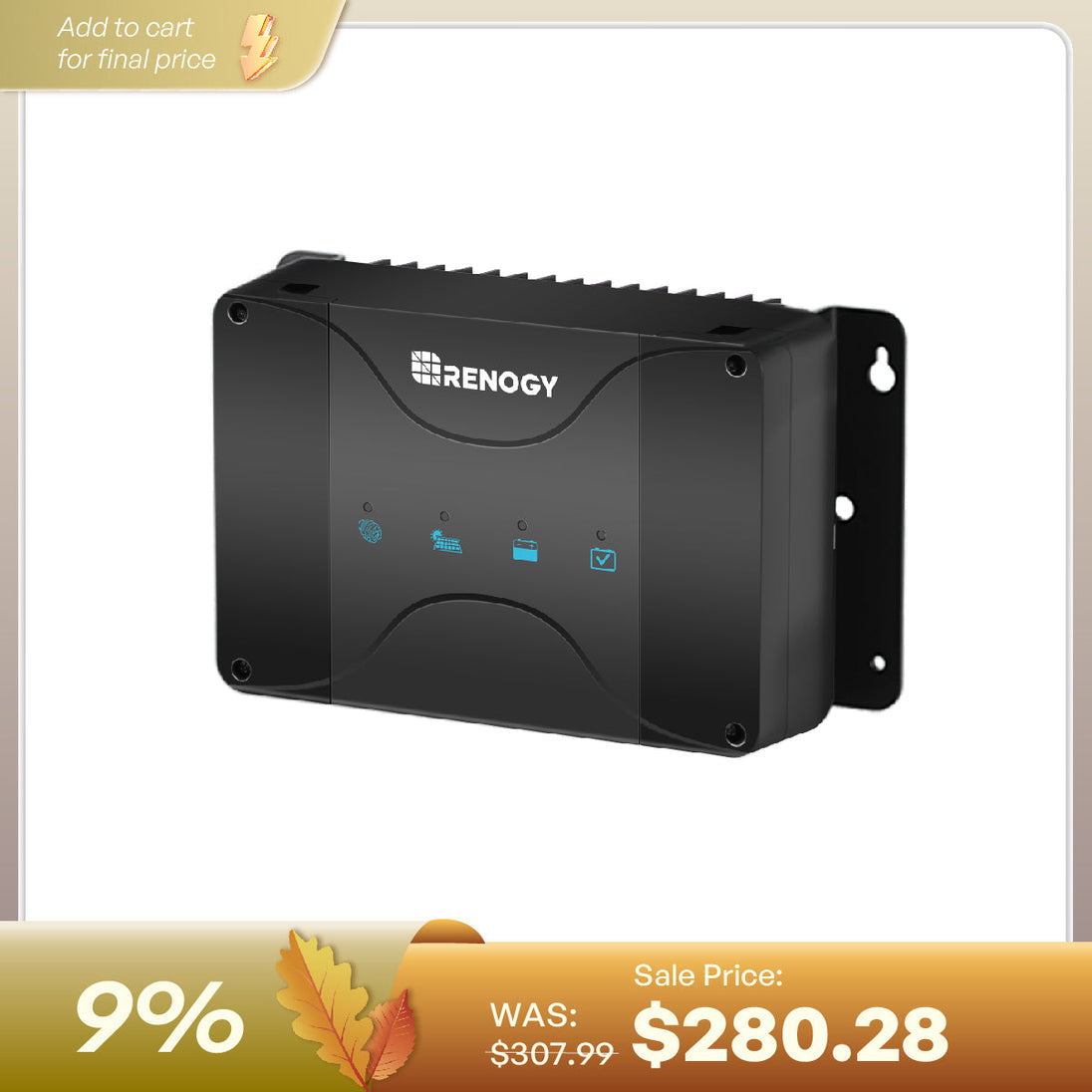 Renogy DC-DC On-Board Battery Charger with MPPT