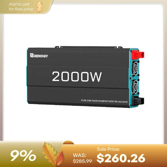 Renogy 12V Pure Sine Wave Inverter