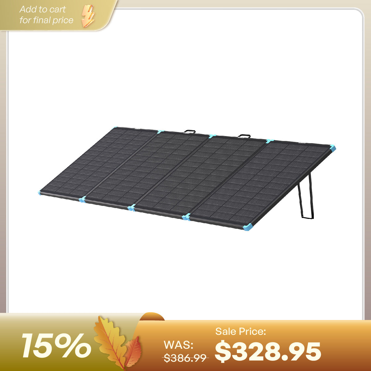 Renogy N-Type Lightweight Portable Solar Panel Suitcase