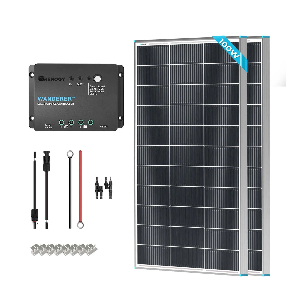 Renogy 200W 12V Starter Solar Panel Kit