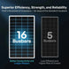 Renogy 800W 12V Essential Solar Panel Kit