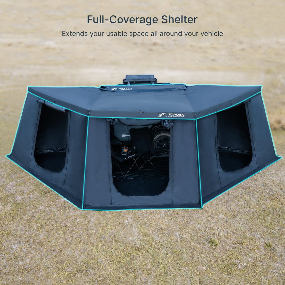 Topoak 180-degree Awning Walls