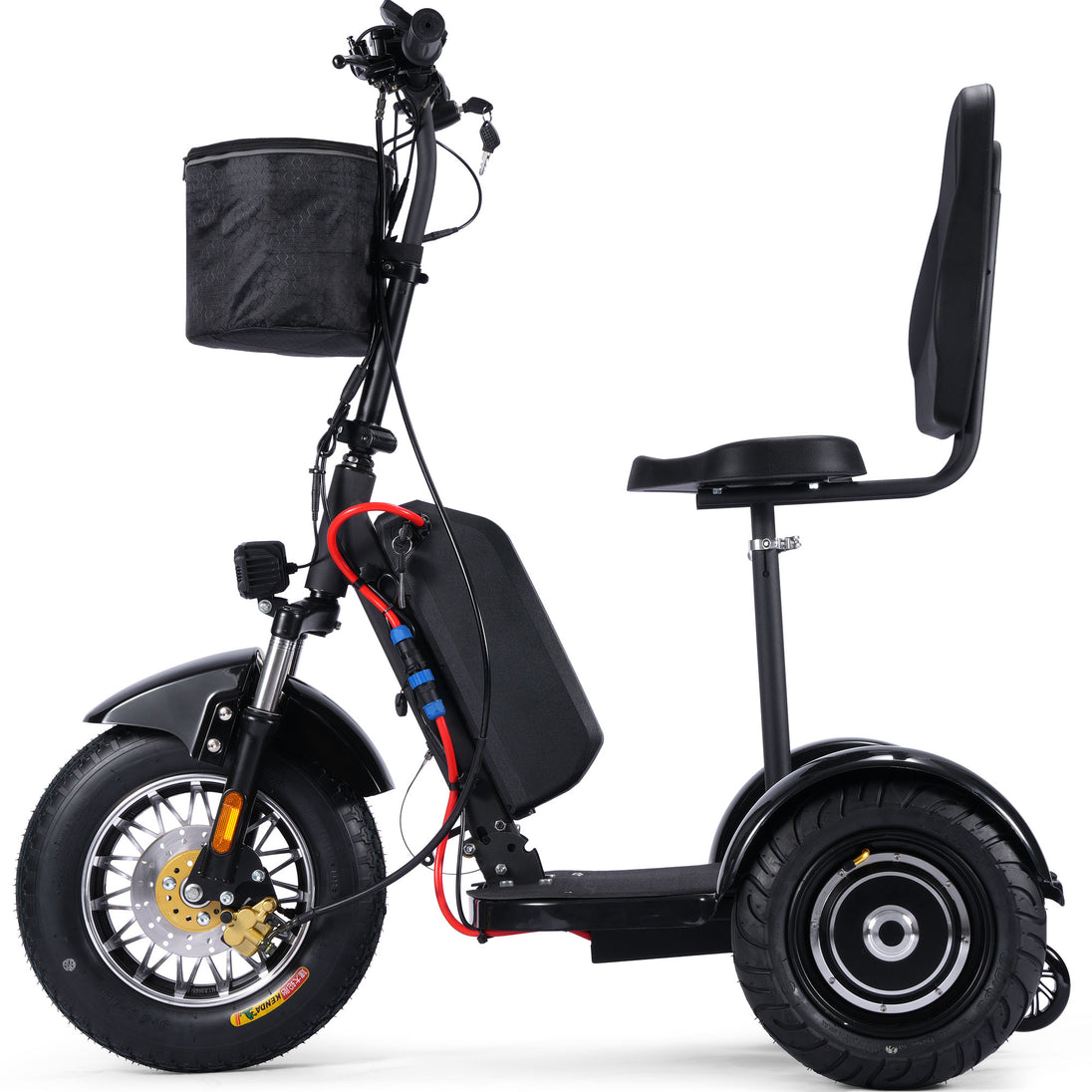 MotoTec Electric Trike 48v 900w Lithium