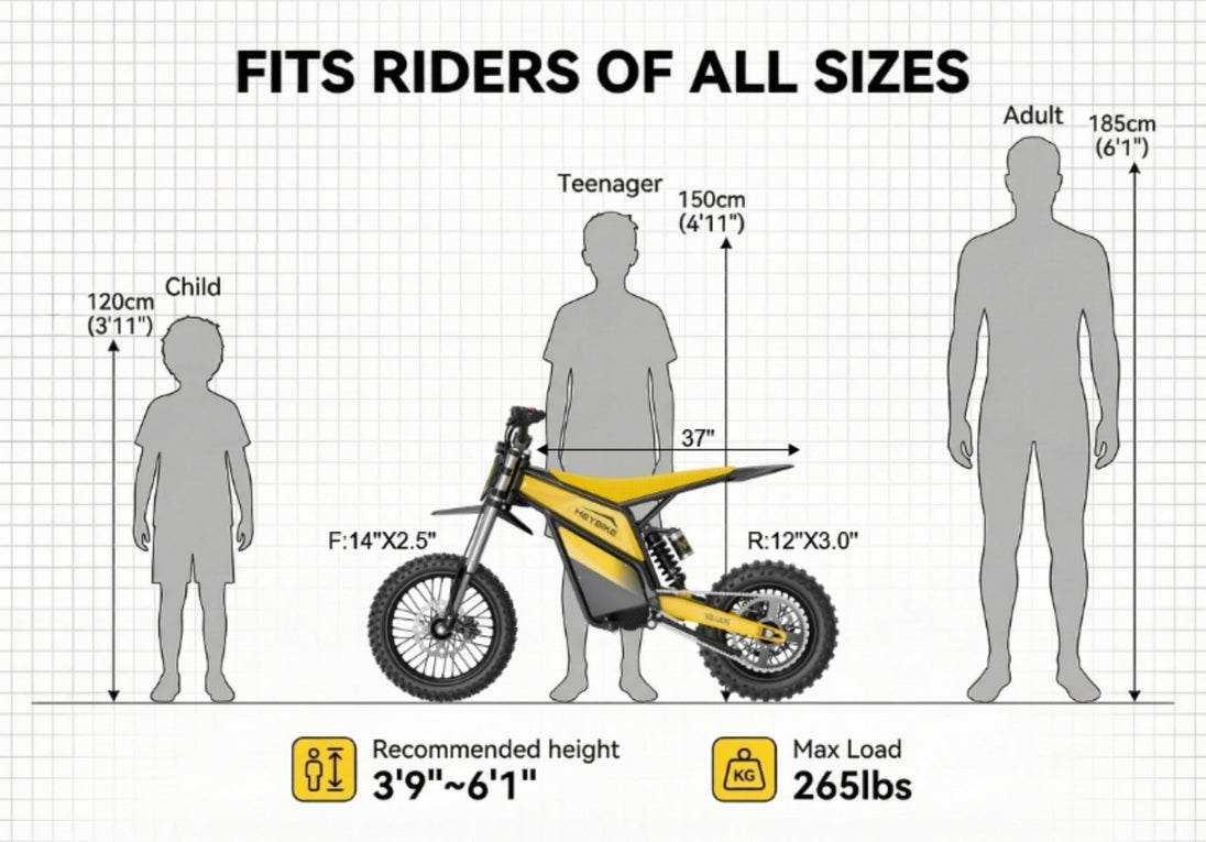 Heybike V1 Electric Dirt Bike