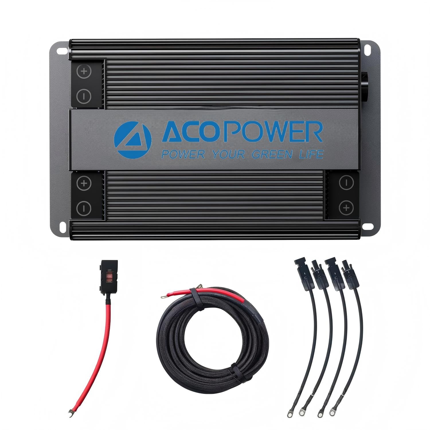 ACOPOWER Dual Input Alternator and Solar DC to DC Charger