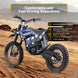 MotoTec 60v 2000w Pro Electric Dirt Bike Lithium (HP115E) - Recreational Off-Road Use Only