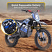 MotoTec 60v 2000w Pro Electric Dirt Bike Lithium (HP115E) - Recreational Off-Road Use Only